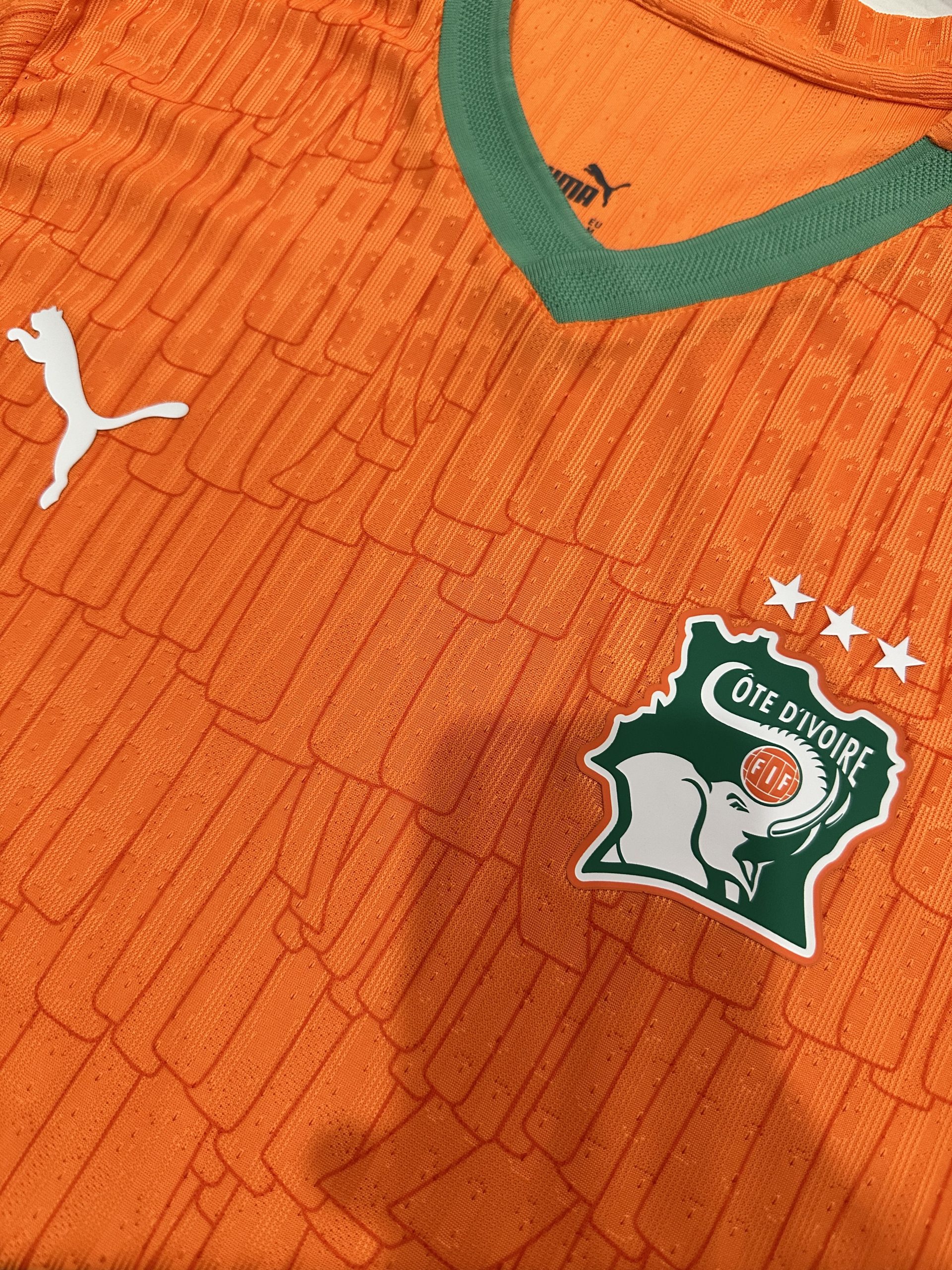 Côte d'Ivoire Soccer Jersey Home Shirt 2025 - Image 3