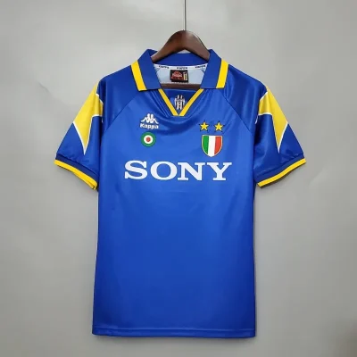 Juventus Retro Soccer Jersey Third Away Custom Shirt 1995-96