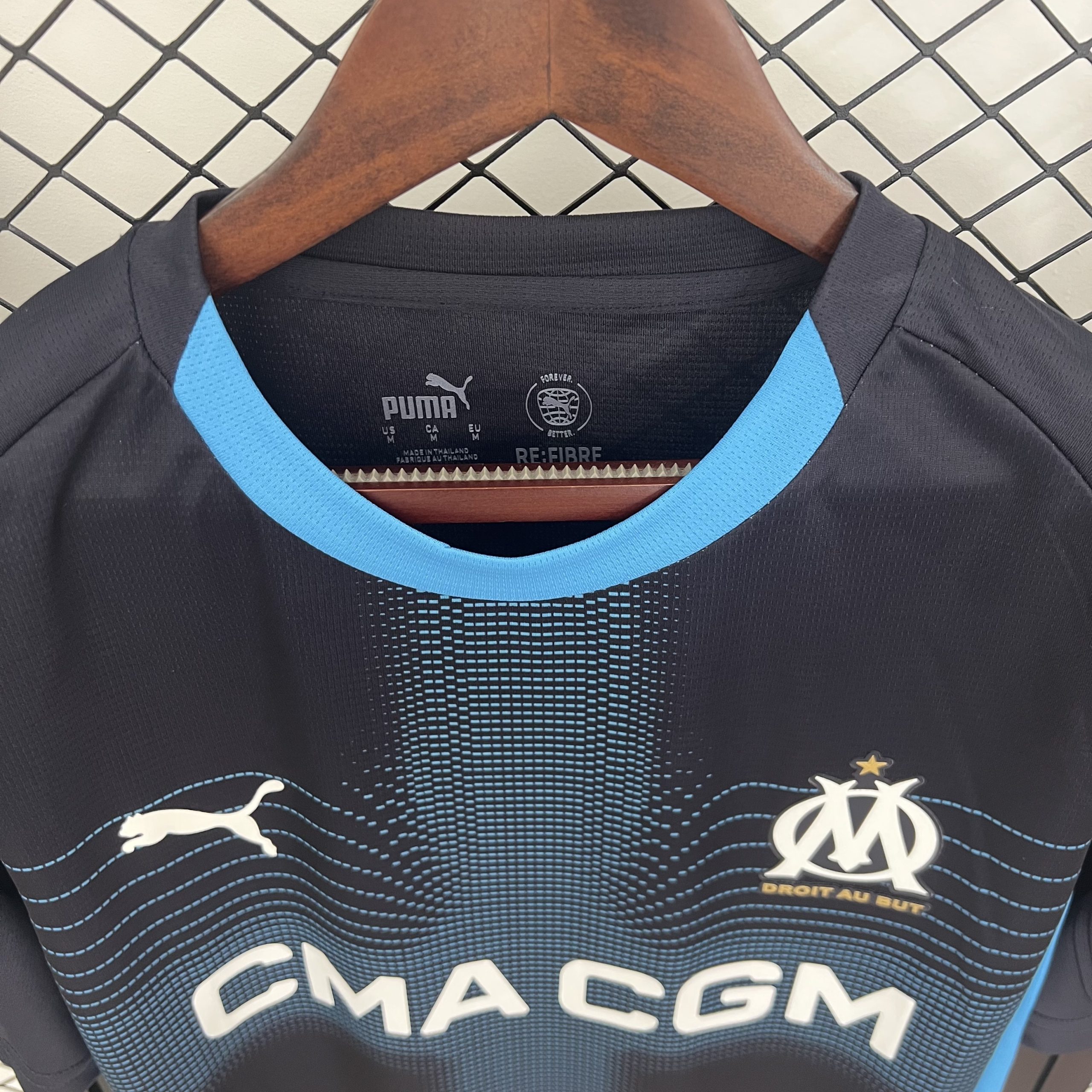 Marseille Soccer Jersey Away Custom Shirt 2025/26 - Image 2