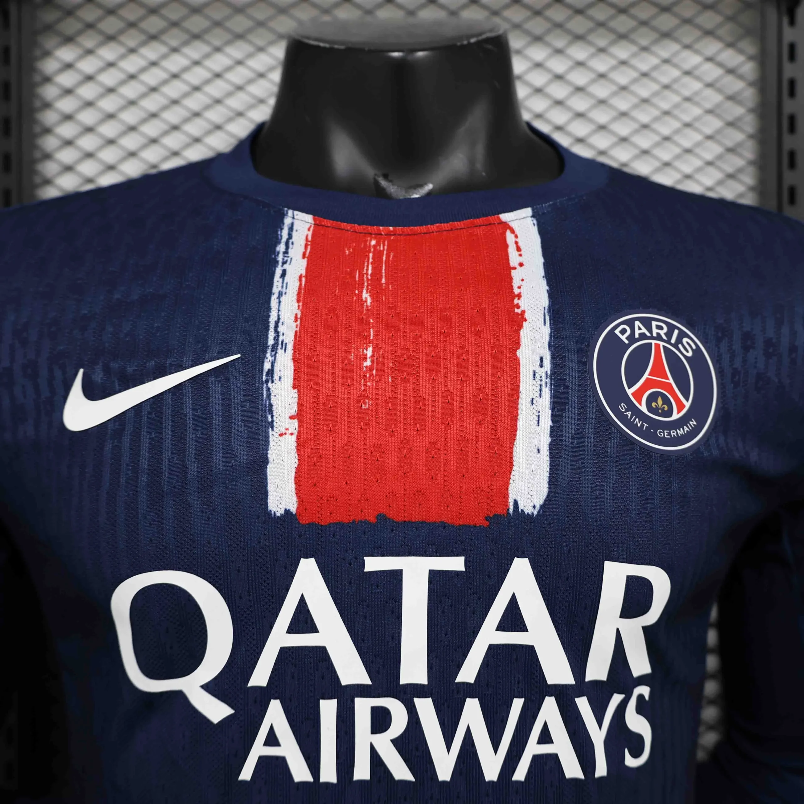 PSG Home Long Sleeve Soccer Jersey 2024/25 - Image 3