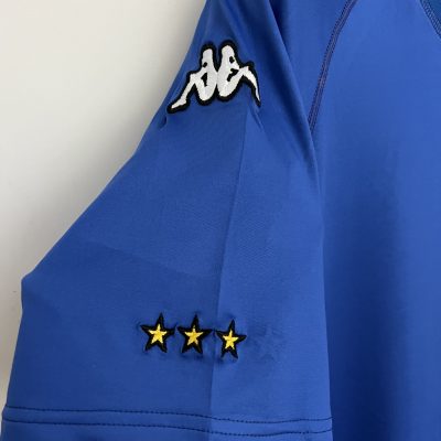 Alternative view of Italy Retro Soccer Jersey Home Custom Shirt 2000