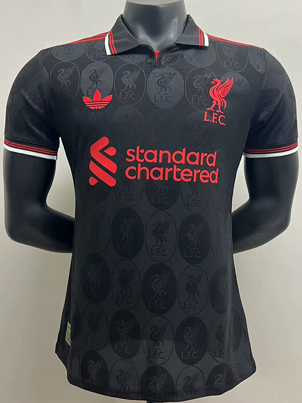 Liverpool Football Jersey Black Special Edition Shirt 2025/26