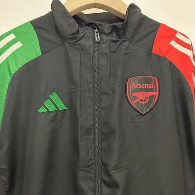 Alternative view of Arsenal Windbreaker Jacket Black 2025/26