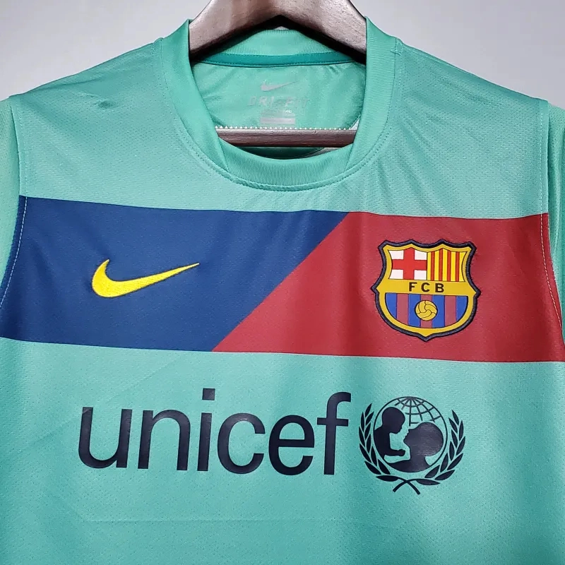Barcelona Retro Jersey Away Soccer Shirt 2010-11 - Image 3