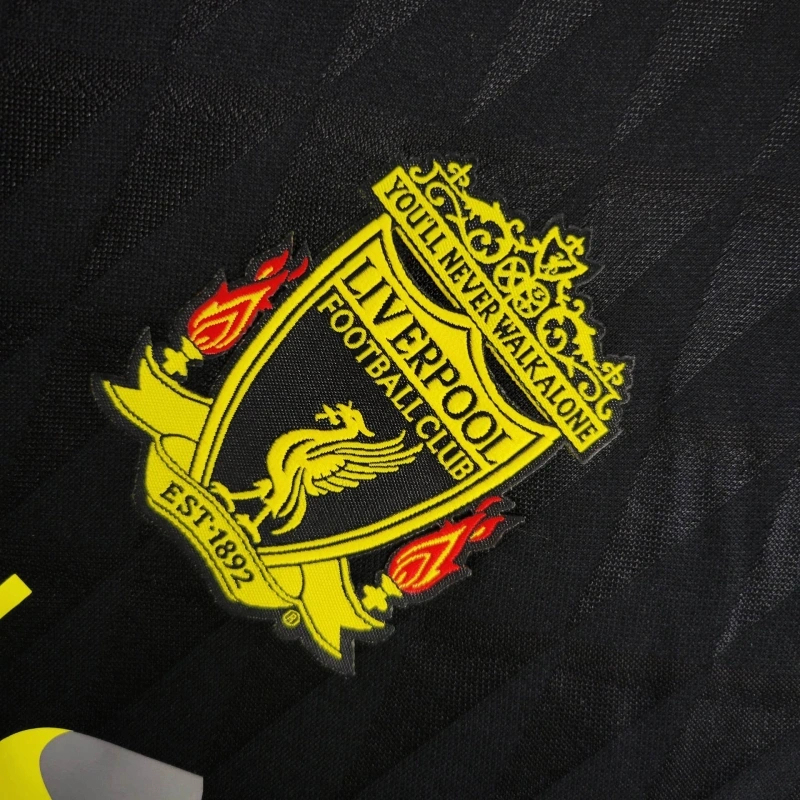 Liverpool Retro Football Jersey Away Custom Shirt 2010/11 - Image 6