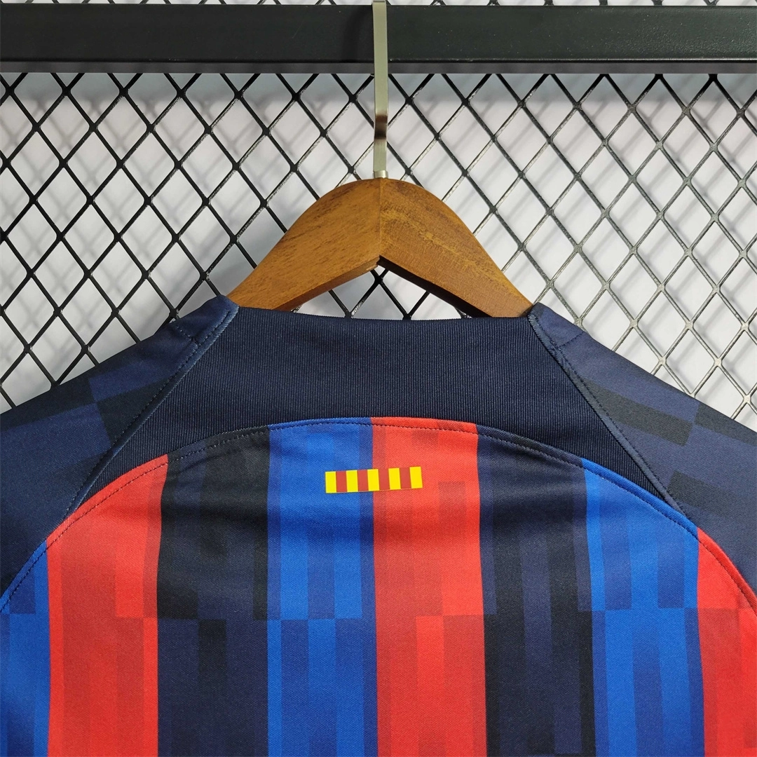 Barcelona Home Soccer Jersey Custom Shirt 2022/23 - Image 5