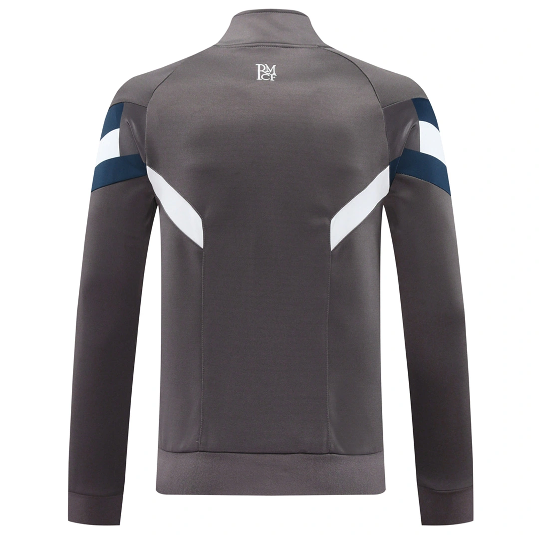 Real Madrid Training Kit (Jacket+Pants) Gray 2024/25 - Image 4