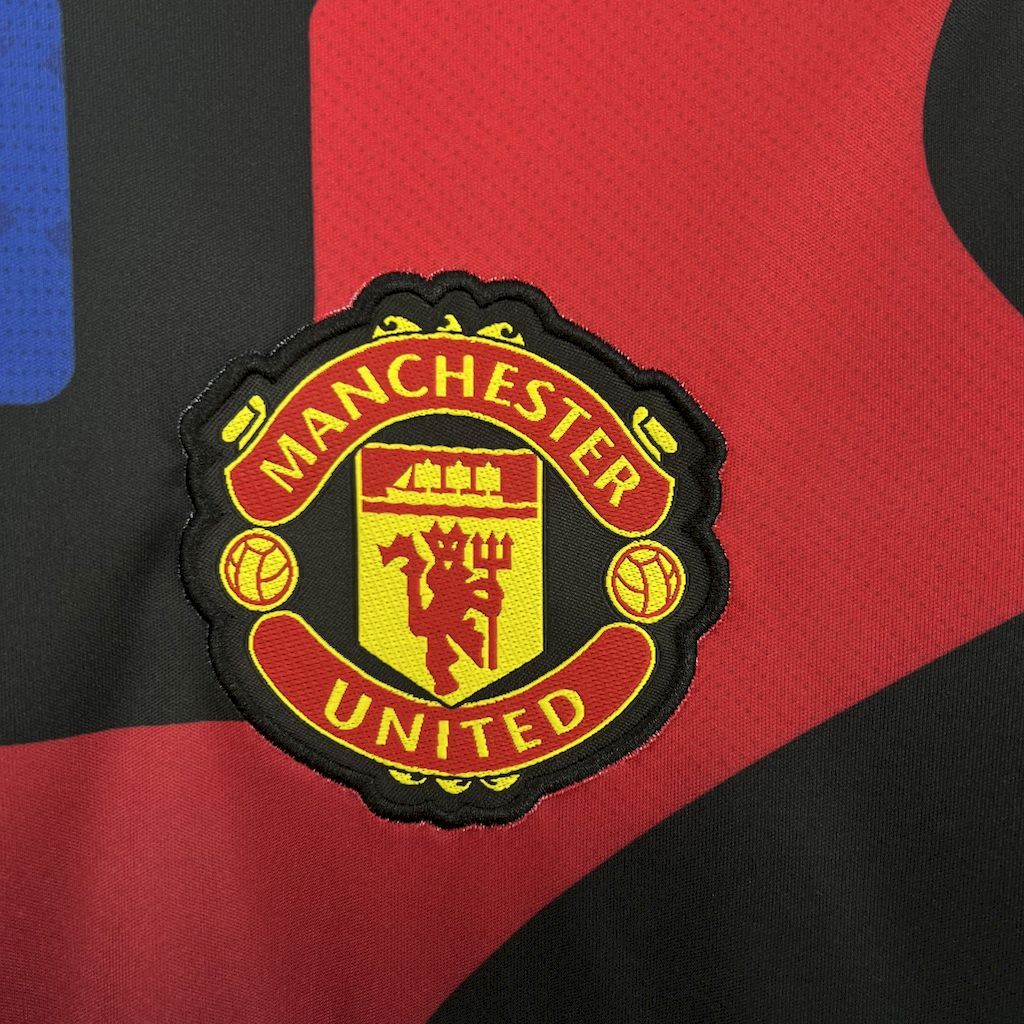 Manchester United Training Football Jersey Shirt 2024/25 - Image 3