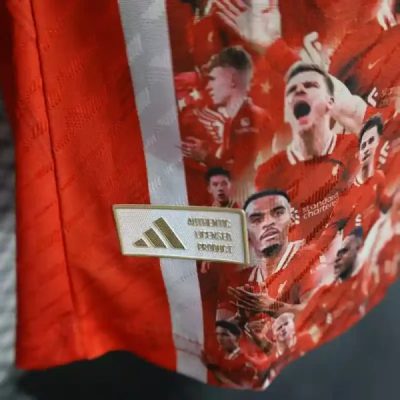 Alternative view of Liverpool Football Jersey Red Special Edition Shirt 2025/26