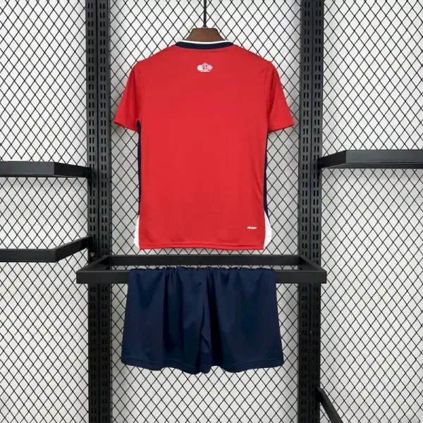 Lille OSC Soccer Jersey Home Kids Kit Jersey+Shorts 2024/25 - Image 2