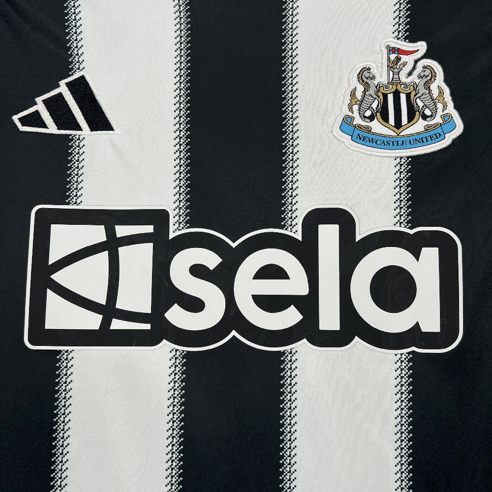 Newcastle United Football Jersey Home Custom Long Sleeve Shirt 2025/26 - Image 4