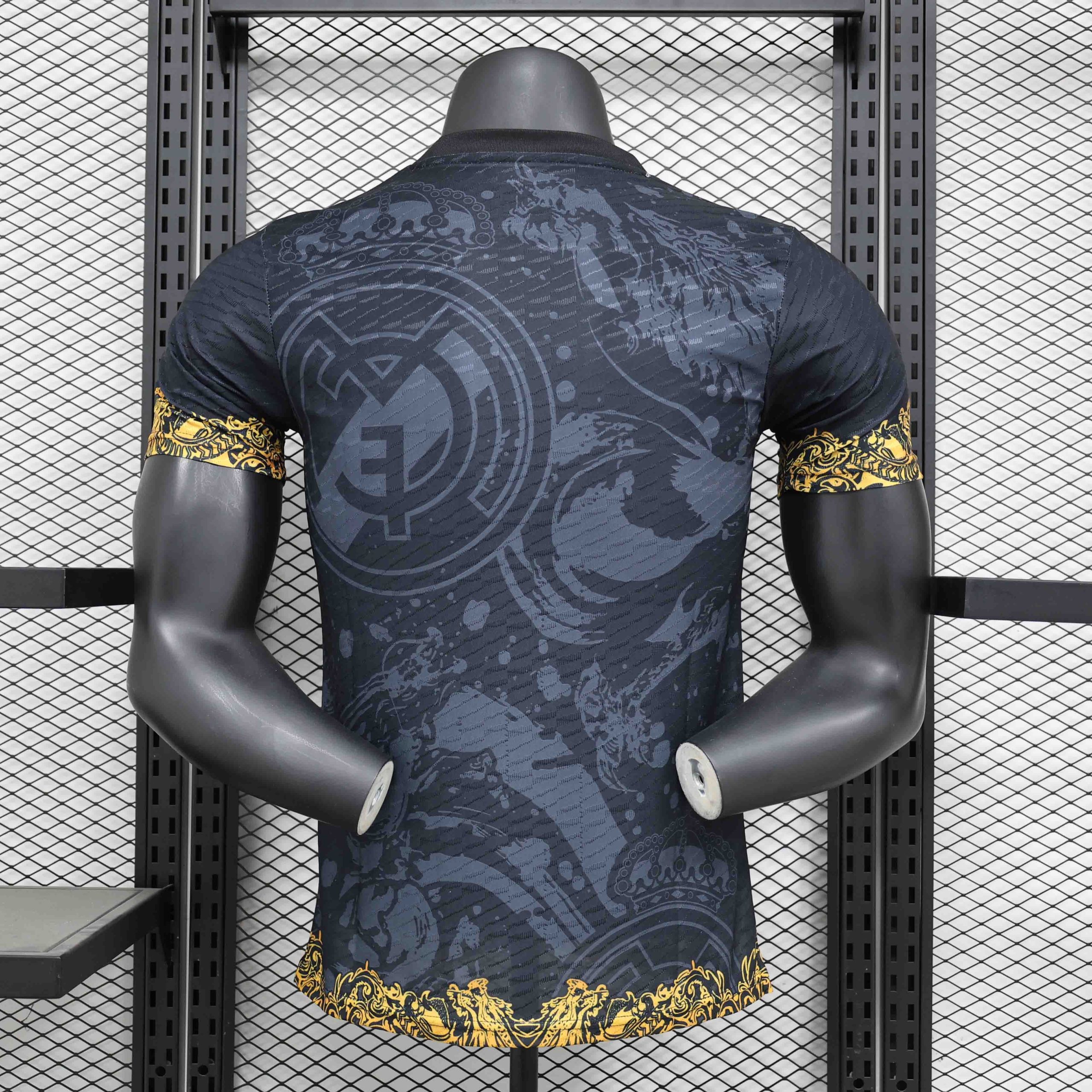 Real Madrid Soccer Jersey Golden Dragon Special Edition Shirt 2024/25 - Image 2