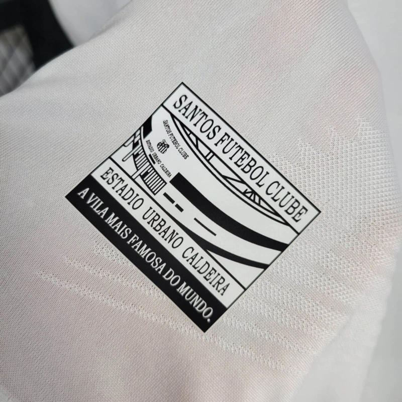 Santos FC Soccer Jersey Home Custom Shirt 2024 - Image 4