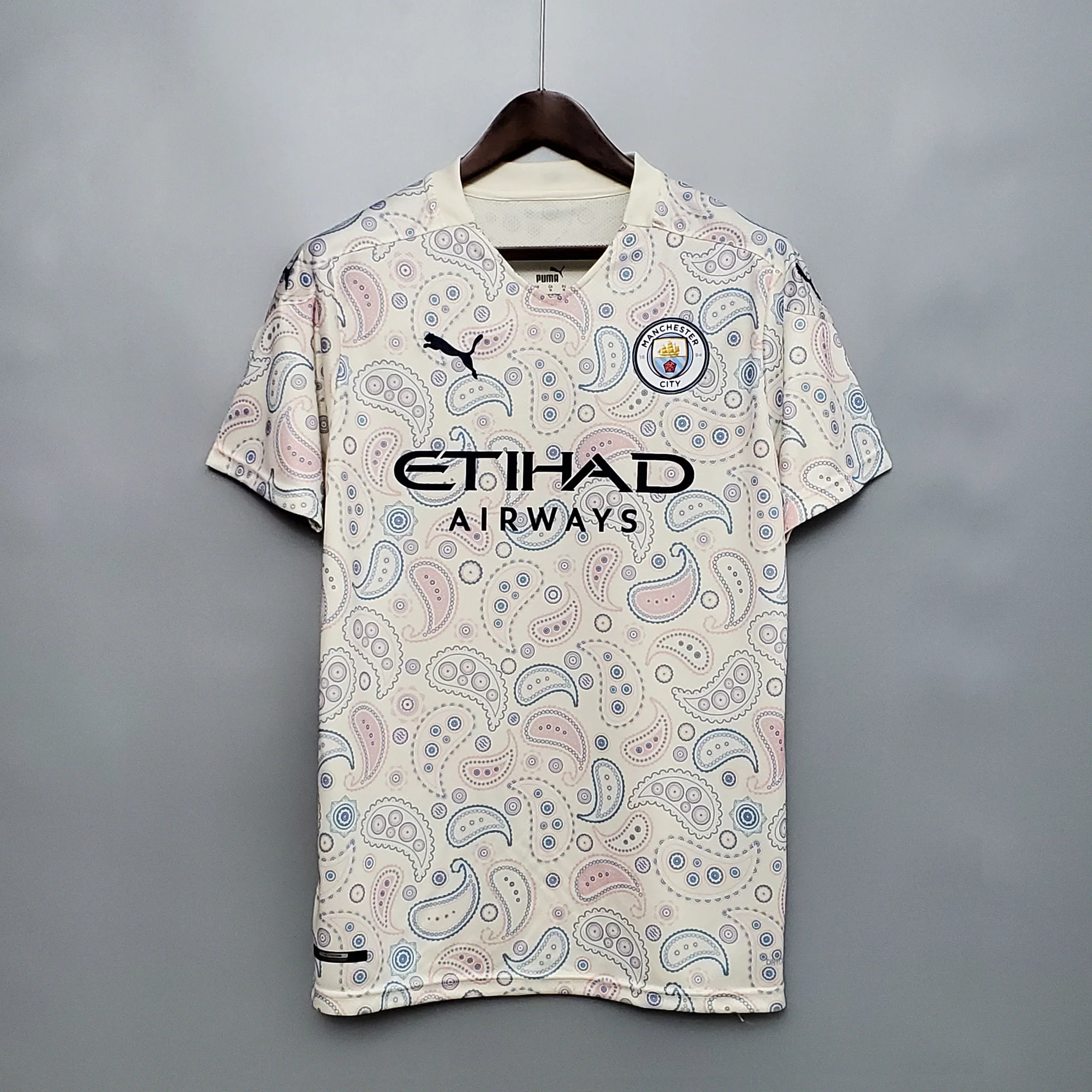 Manchester City Retro Football Jersey Away Shirt 2020/21
