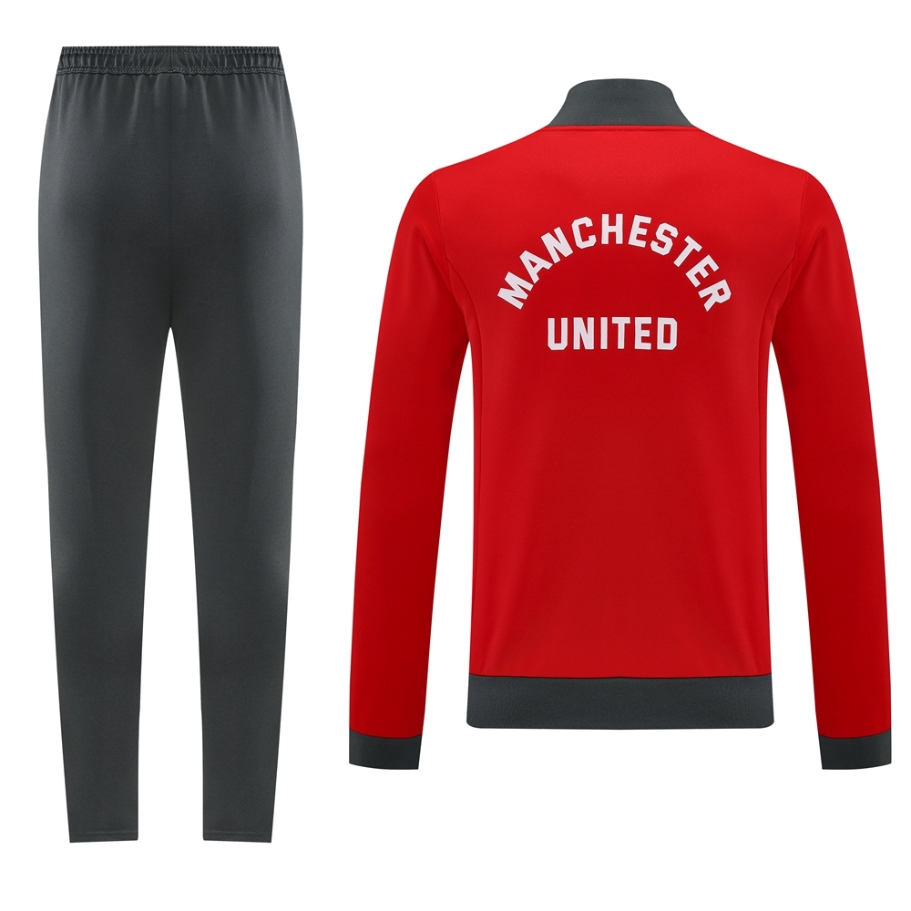 Manchester United Training Kit (Jacket+Pants) Red 2025/26 - Image 4
