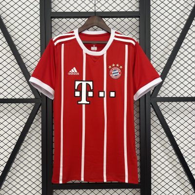Bayern Munich Retro Jersey Home Soccer Shirt 2017-2018