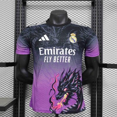 Real Madrid Soccer Jersey Dragon Special Edition Shirt 2024/25