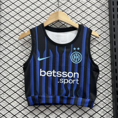 Inter Milan Soccer Jersey Home Women's Vest 2025/26